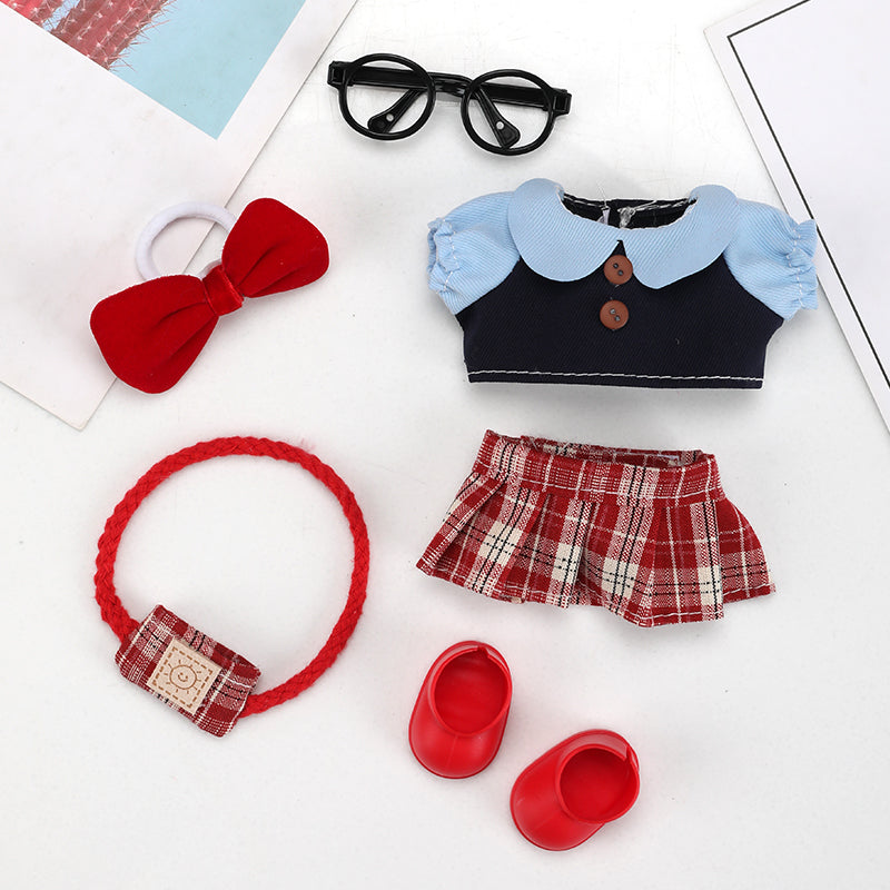 Labubu Cherry Red Girl Outfit-1
