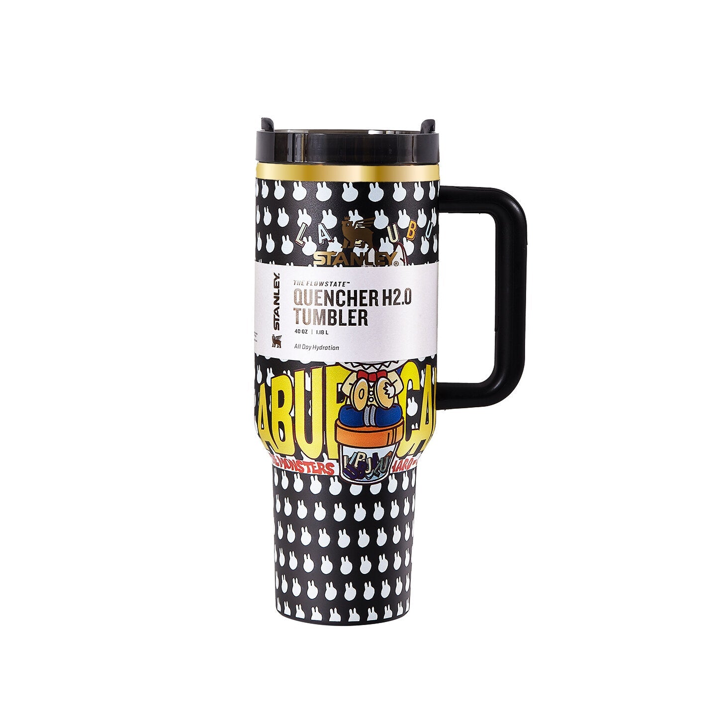 Limited Edition Stanley x Labubu Tumbler - Black Quencher-1