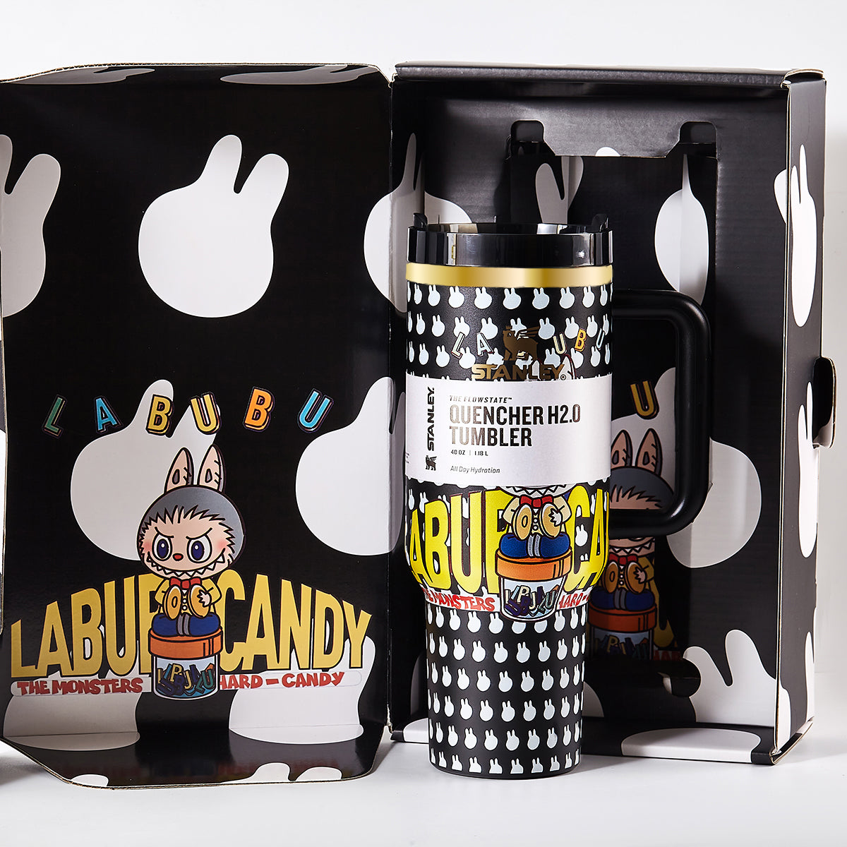 Limited Edition Stanley x Labubu Tumbler - Black Quencher-3